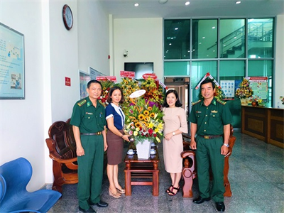 Bộ đội Biên phòng BR-VT chúc mừng Hội LHPN tỉnh nhân “Ngày Phụ nữ Việt Nam”