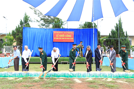 Khởi công xây dựng công trình sinh hoạt văn hóa, thể thao tại Giáo xứ Thượng Thanh, thành phố Bảo Lộc