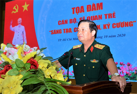 Cán bộ, sĩ quan trẻ LLVT Quân khu 7: “Sáng tạo, cống hiến, kỷ cương”