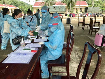 294 công dân trở về từ Pháp được cách ly tại Trung đoàn Minh Đạm, tỉnh Bà Rịa - Vũng Tàu
