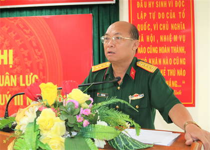Bộ Tham mưu Quân khu 7 giao ban ngành Quân lực quý III năm 2020