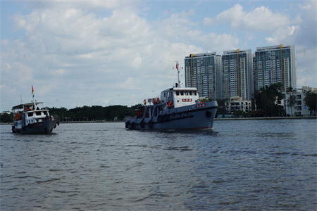 “Văn hóa giao thông với bình yên sông nước” ở Tiểu đoàn 5, Trung đoàn 657