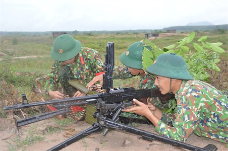 LLVT tỉnh Bình Phước diễn tập sát thực tế đảm bảo an toàn