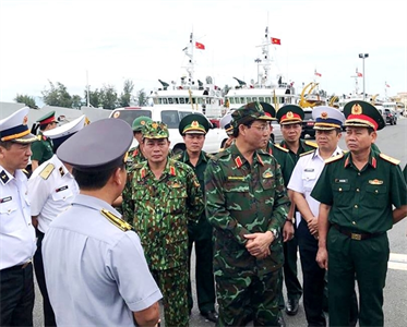 Chủ động "dàn quân" chống bão số 9