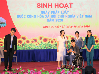 Ban CHQS Quận 8: Sinh hoạt Ngày pháp luật