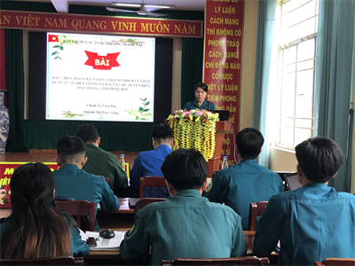 49 thí sinh tham gia Hội thi Bí thư đoàn kiêm chính trị viên phó xã, phường, thị trấn giỏi