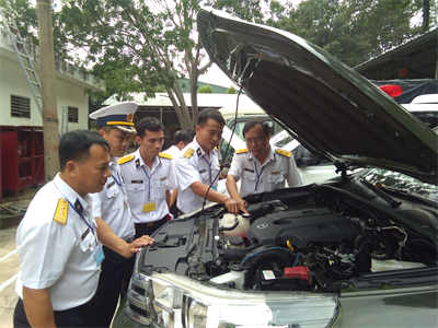 Trung đoàn 251 bế mạc hội thi “xe - máy tốt” năm 2020