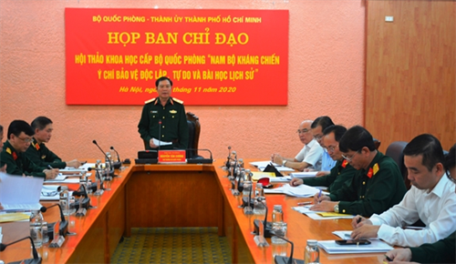 Chuẩn bị chu đáo cho hội thảo khoa học về Nam Bộ kháng chiến