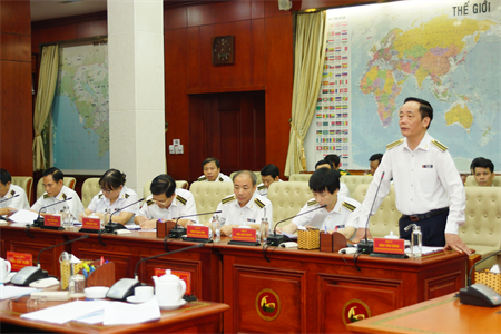 Đoàn kiểm toán Nhà nước làm việc với Bộ Tư lệnh Quân khu 7