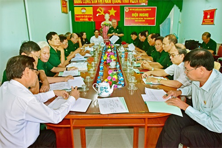 Cụm 2, Hội CCB tỉnh Long An phát triển nhiều phong trào thi đua