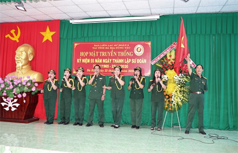Ban liên lạc CCB Sư đoàn 5 tại tỉnh Bà Rịa - Vũng Tàu họp mặt truyền thống