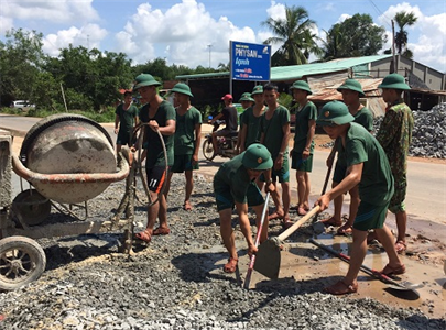 Sư đoàn 5 thực hiện tốt chức năng đội quân công tác