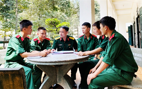 Trường Sĩ quan Lục quân 2 - Chủ động nắm bắt tư tưởng chiến sĩ