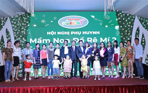 Trường mầm non Đồ Rê Mí 2 hội nghị phu huynh tháng 11