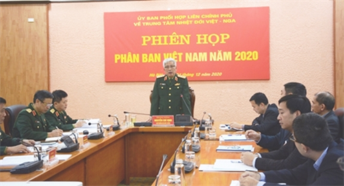 Phiên họp Phân ban Việt Nam trong Ủy ban phối hợp liên Chính phủ về Trung tâm Nhiệt đới Việt-Nga