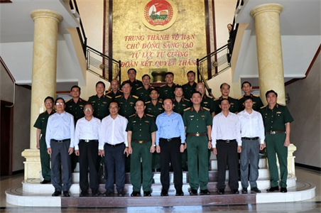 Đảng ủy Quân khu 7 họp phiên cuối năm 2020