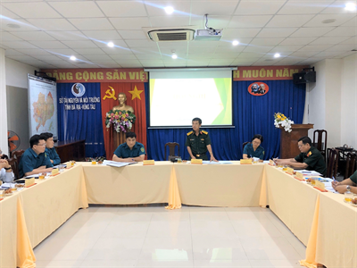 Cụm thi đua số 1, Bộ CHQS tỉnh BR – VT tổng kết Phong trào Thi đua Quyết thắng năm 2020