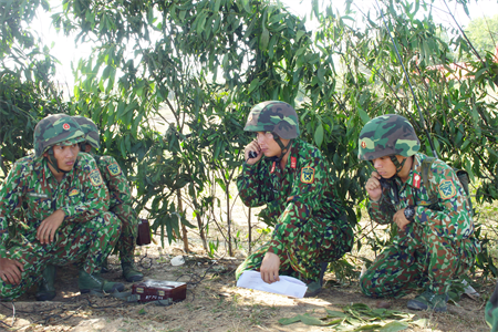 Diễn tập bắn đạn thật năm 2020