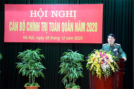 Tổng cục Chính trị tổ chức Hội nghị cán bộ Chính trị toàn quân năm 2020