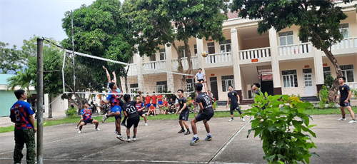 LLVT huyện Côn Đảo sôi nổi hoạt động thể thao chào mừng Ngày Thành lập Quân đội, Ngày Truyền thống Quân khu 7