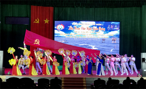Vùng 2 Hải quân liên hoan văn nghệ “Khúc hát tự hào, niềm tin quyết thắng”
