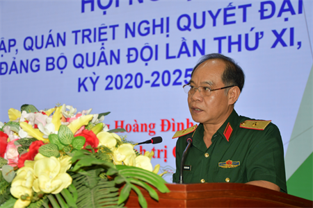 Đảng ủy Quân khu tổ chức học tập, quán triệt và triển khai thực hiện Nghị quyết Đại hội đại biểu Đảng bộ Quân đội lần thứ XI