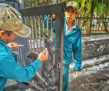 Ban CHQS thị trấn Hóc Môn thực hiện nhiều việc làm ý nghĩa