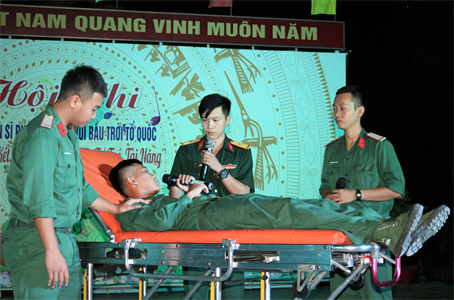 Lữ đoàn 77: Đặc sắc đêm chung kết “Chiến sĩ Phòng không với bầu trời Tổ quốc”