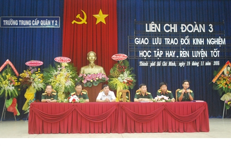 Trường Trung cấp Quân y 2 trao đổi kinh nghiệm học tập hay – rèn luyện tốt