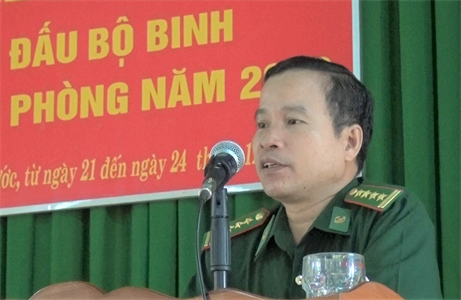 Khai mạc lớp tập huấn kỹ thuật chiến đấu bộ binh và chiến thuật biên phòng