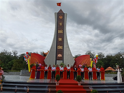 Huyện Bắc Tân Uyên, tỉnh Bình Dương khánh thành Tượng đài tưởng niệm liệt sĩ