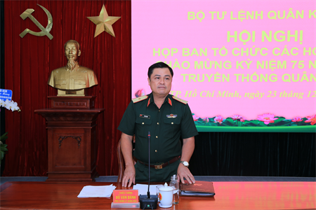 Rút kinh nghiệm các hoạt động chào mừng Ngày truyền thống Quân khu