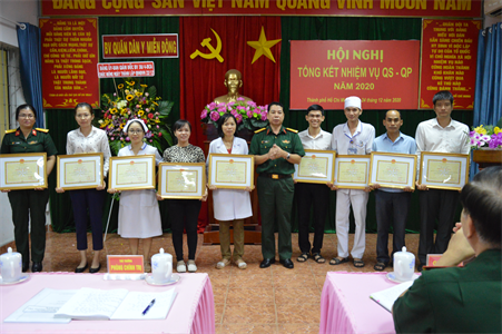 Bệnh viện Quân dân y miền Đông hội nghị Đảng ủy phiên cuối năm và tổng kết thực hiện nhiệm vụ quân sự - quốc phòng năm 2020