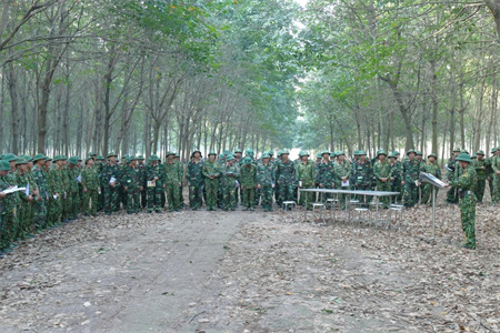 Sư đoàn 7, Quân đoàn 4: Nâng cao chất lượng cán bộ huấn luyện năm 2021