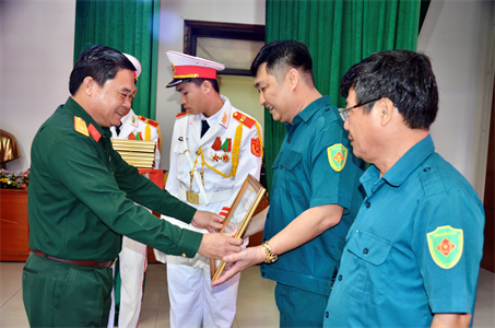 Bộ CHQS tỉnh Bà Rịa - Vũng Tàu tổng kết công tác quốc phòng, dân quân tự vệ và giáo dục quốc phòng - an ninh
