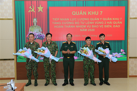 Quân khu 7 tiếp nhận lực lượng Quân y hoàn thành nhiệm vụ