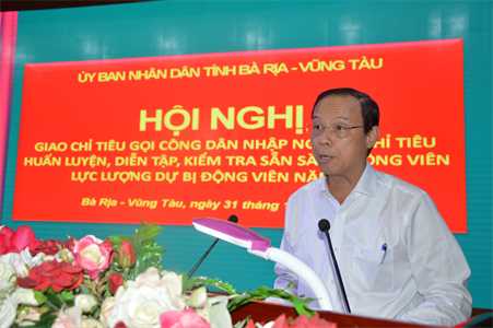 Tỉnh Bà Rịa - Vũng Tàu giao chỉ tiêu gọi công dân nhập ngũ năm 2021