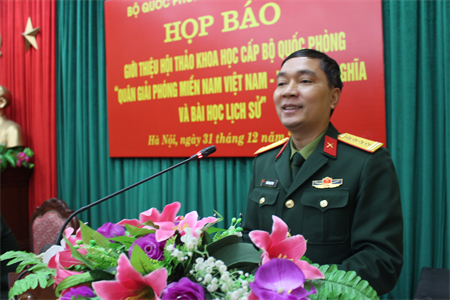 Hội thảo “Quân Giải phóng miền Nam Việt Nam - vai trò, ý nghĩa và bài học lịch sử” diễn ra ngày 8-1