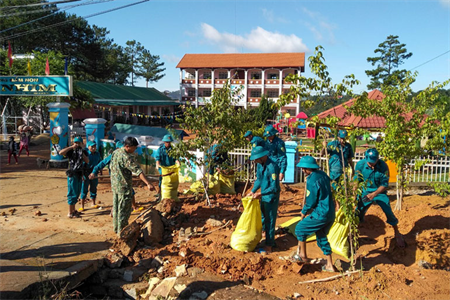 ''3 khâu đột phá'' ở Ban Chỉ huy Quân sự Lạc Dương, tỉnh Lâm Đồng