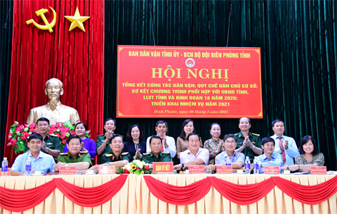 Tỉnh Bình Phước: Tiếp tục triển khai phong trào “Dân vận khéo” giai đoạn 2020-2025