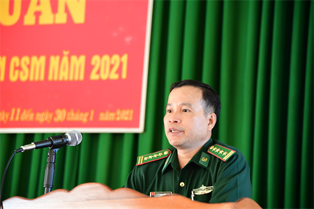 Biên phòng Bình Phước tập huấn cán bộ khung huấn luyện