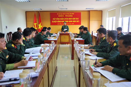Tỉnh Lâm Đồng hiệp đồng giao nhận quân năm 2021