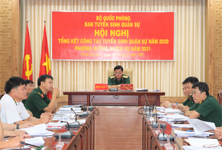 Bộ Quốc phòng tổng kết công tác tuyển sinh quân sự năm 2020