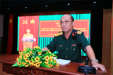 Quân khu 7 tổng kết công tác tổ chức lực lượng năm 2020