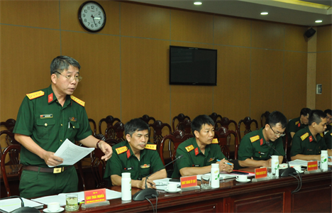 Kiểm tra công tác nắm và quản lý tình hình chính trị nội bộ LLVT tỉnh Bà Rịa-Vũng Tàu