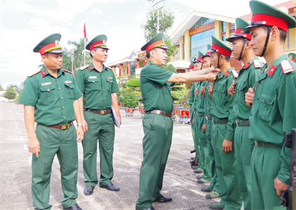 Phát huy phẩm chất Bộ đội Cụ Hồ khi hoàn thành nghĩa vụ quân sự