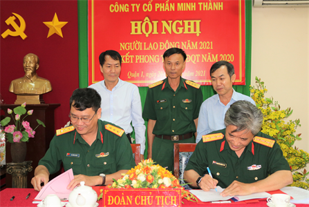 Công ty Cổ phần Minh Thành: Hội nghị người lao động năm 2021