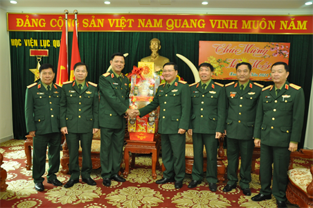 Thiếu tướng Nguyễn Trường Thắng, Tư lệnh Quân khu 7 chúc Tết các đơn vị trên địa bàn tỉnh Lâm Đồng