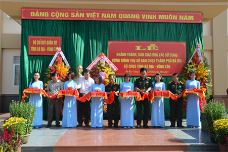 Khánh thành trụ sở Ban CHQS thành phố Bà Rịa