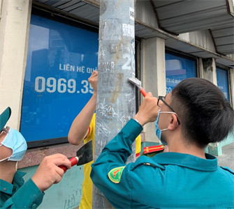 Phường Bến Thành, Quận 1 ra quân thực hiện Ngày chủ nhật xanh